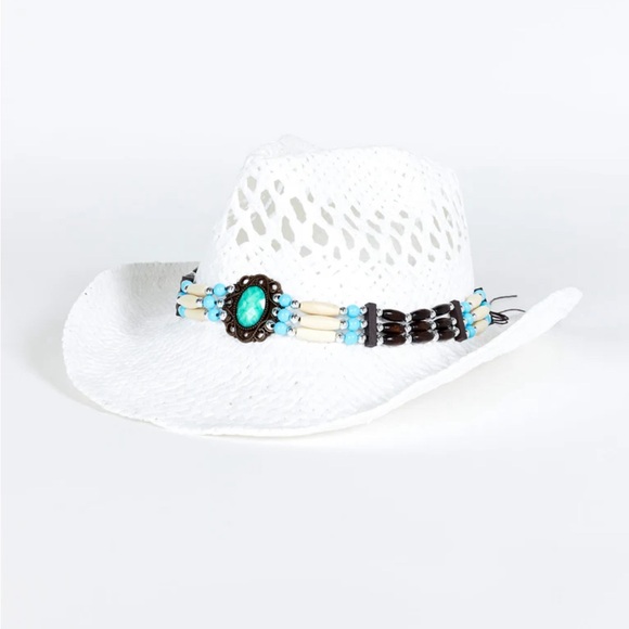 COPY - Princess Polly brownball cowboy hat - Picture 2 of 4
